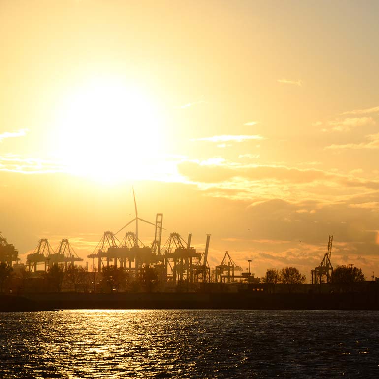 Hamburg Elbe Hafen
