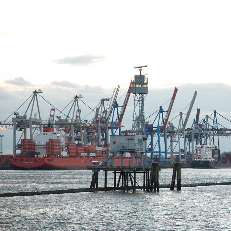 Hamburg Elbe Hafen